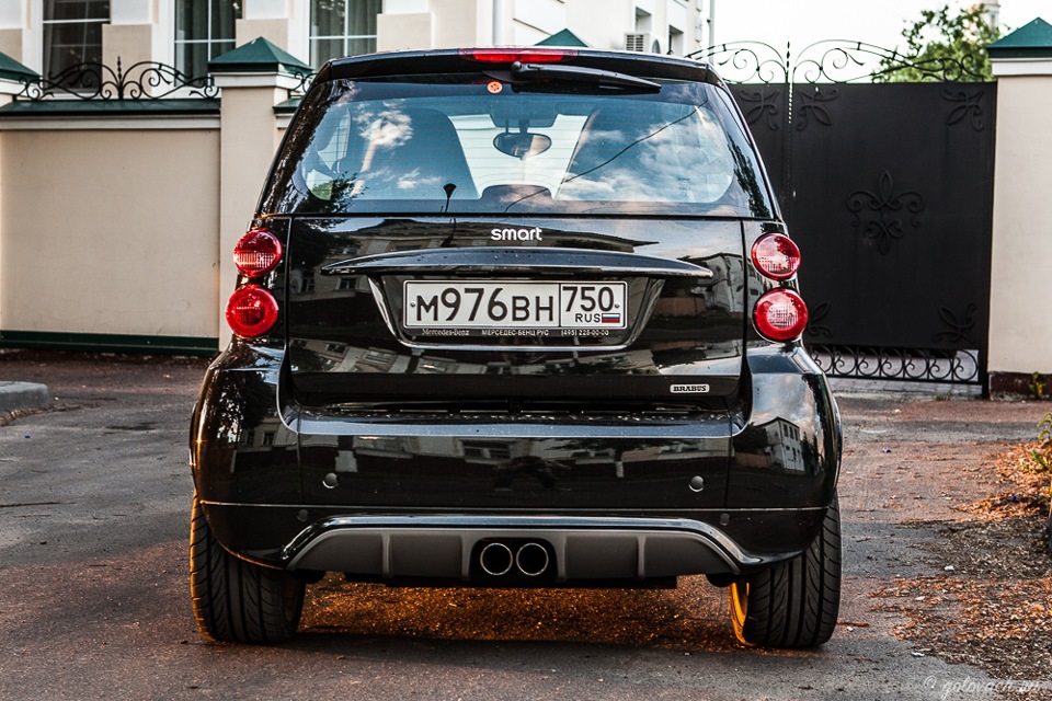 сзади smart forfour