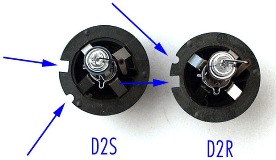 Чем лампы D2S отличаются от D2R?