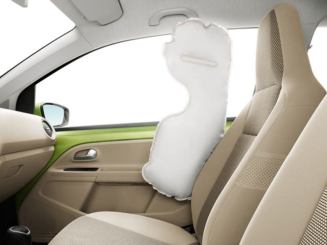 Устройство и принцип работы подушек безопасности водителя
