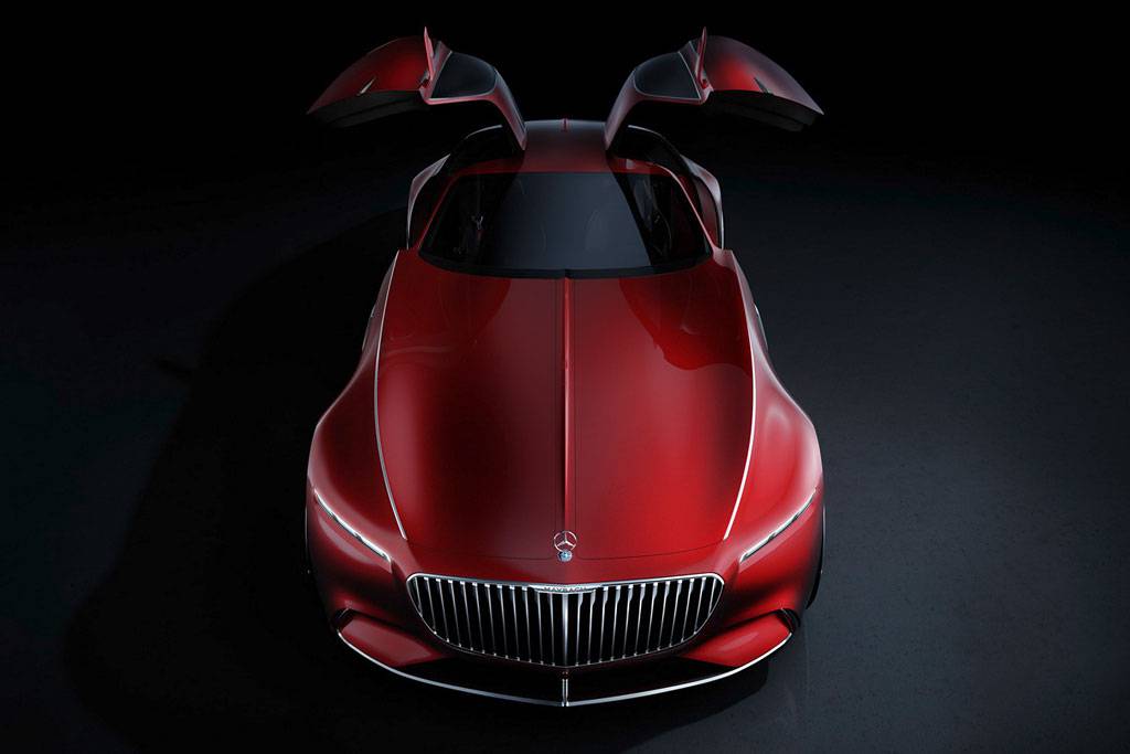фото Vision Mercedes-Maybach 6 Concept вид сверху