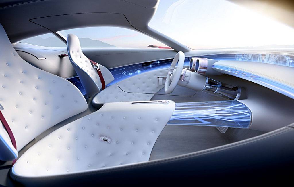картинки интерьера Vision Mercedes-Maybach 6 Concept