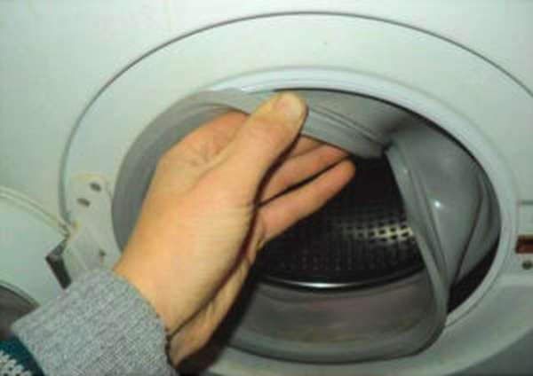 Замена манжеты люка стиральной машины