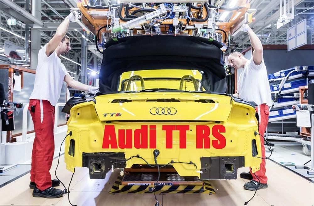 Сборка автомобиля Audi