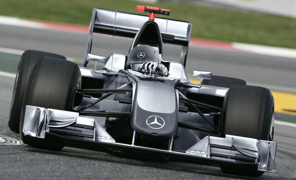 Mercedes Formula 1 Race Car