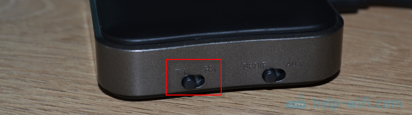 Переключение режима TX/RX (примем/передача) на Bluetooth трансмиттере