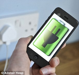 Mobile phones may never need to be plugged into the wall again if the new self-charging battery is successfully adapted