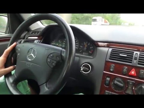 Идеальный Mercedes w210 2.2CDI, RESTYLE. Взгляд изнутри.