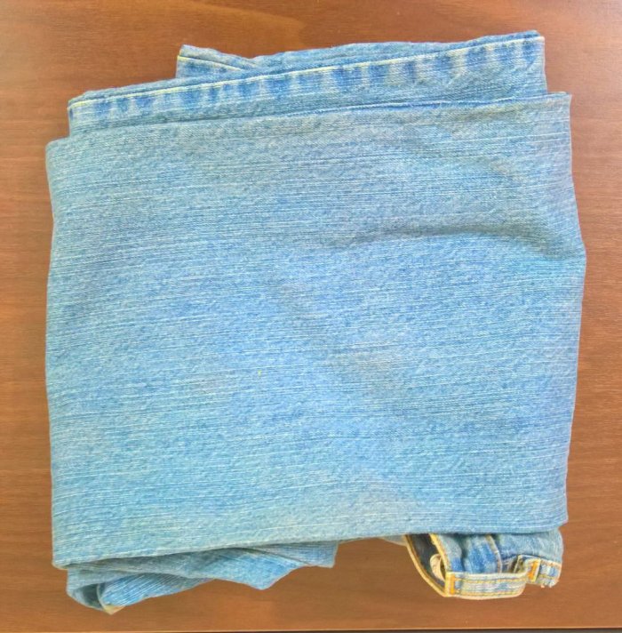 Как изготовить полировальный круг из старой джинсы без затрат