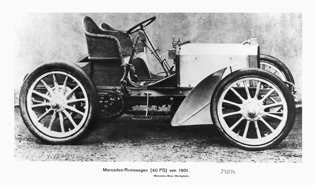 Mercedes одна из первых машин