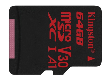 Kingston Canvas React microSDXC 64 ГБ A1 V30 – быстрая и хорошая карта памяти microSDXC