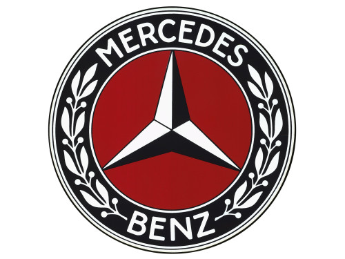 Old Mercedes-Benz symbol